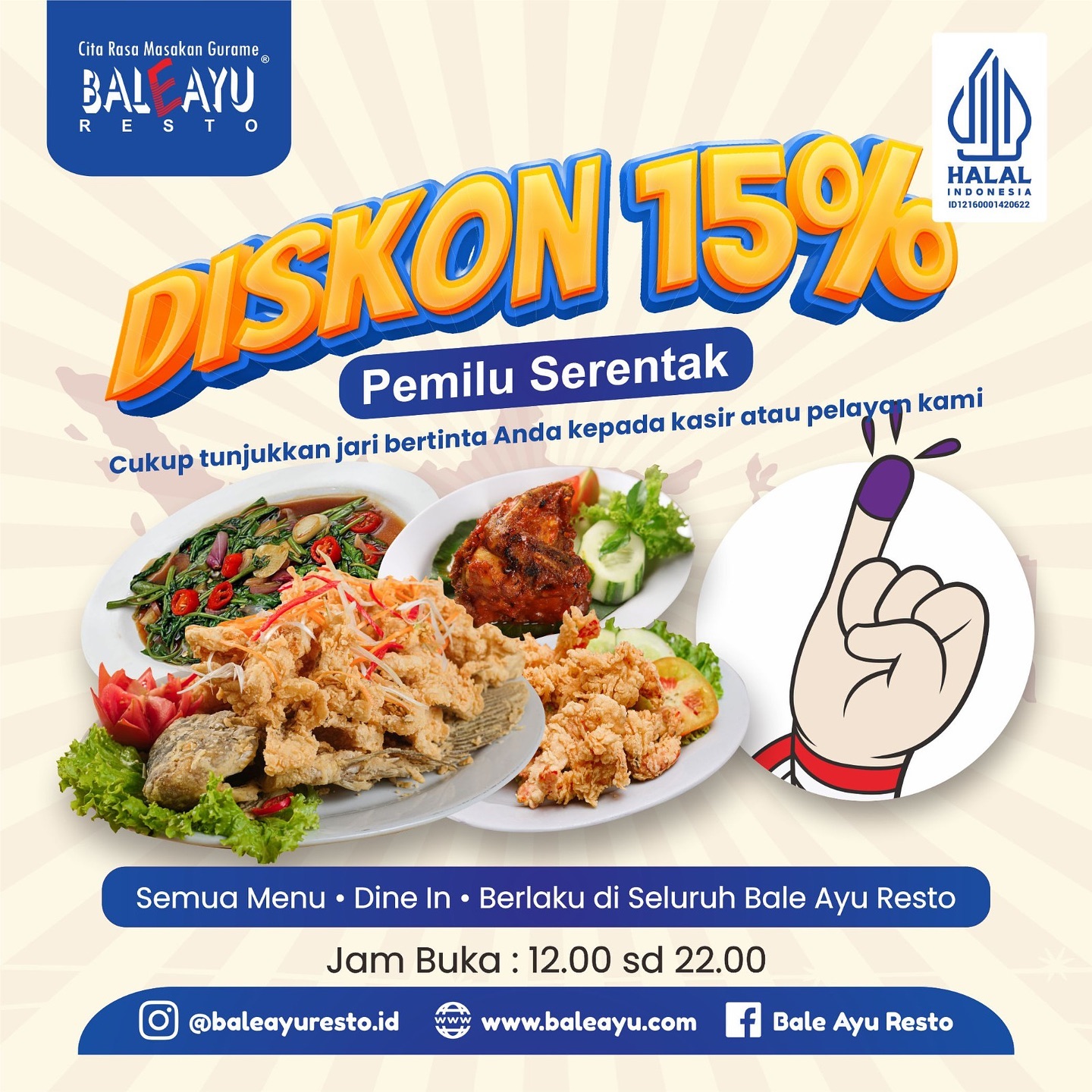Diskon Pemilu Serentak 2024