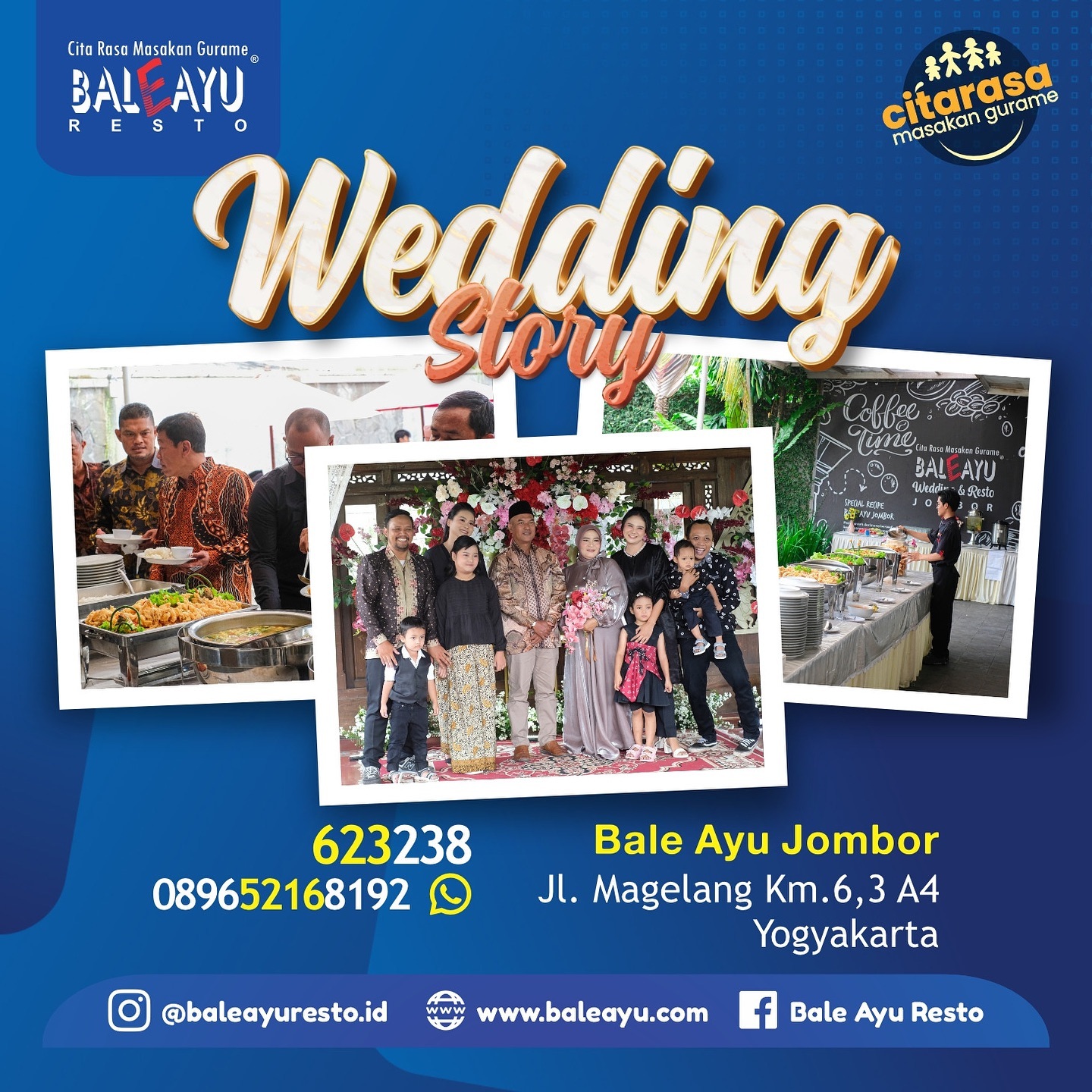 Wedding Hemat, Kualitas Hebat di Bale Ayu Resto