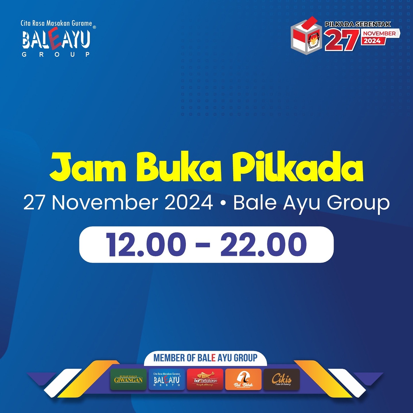 Jam Buka Pilkada