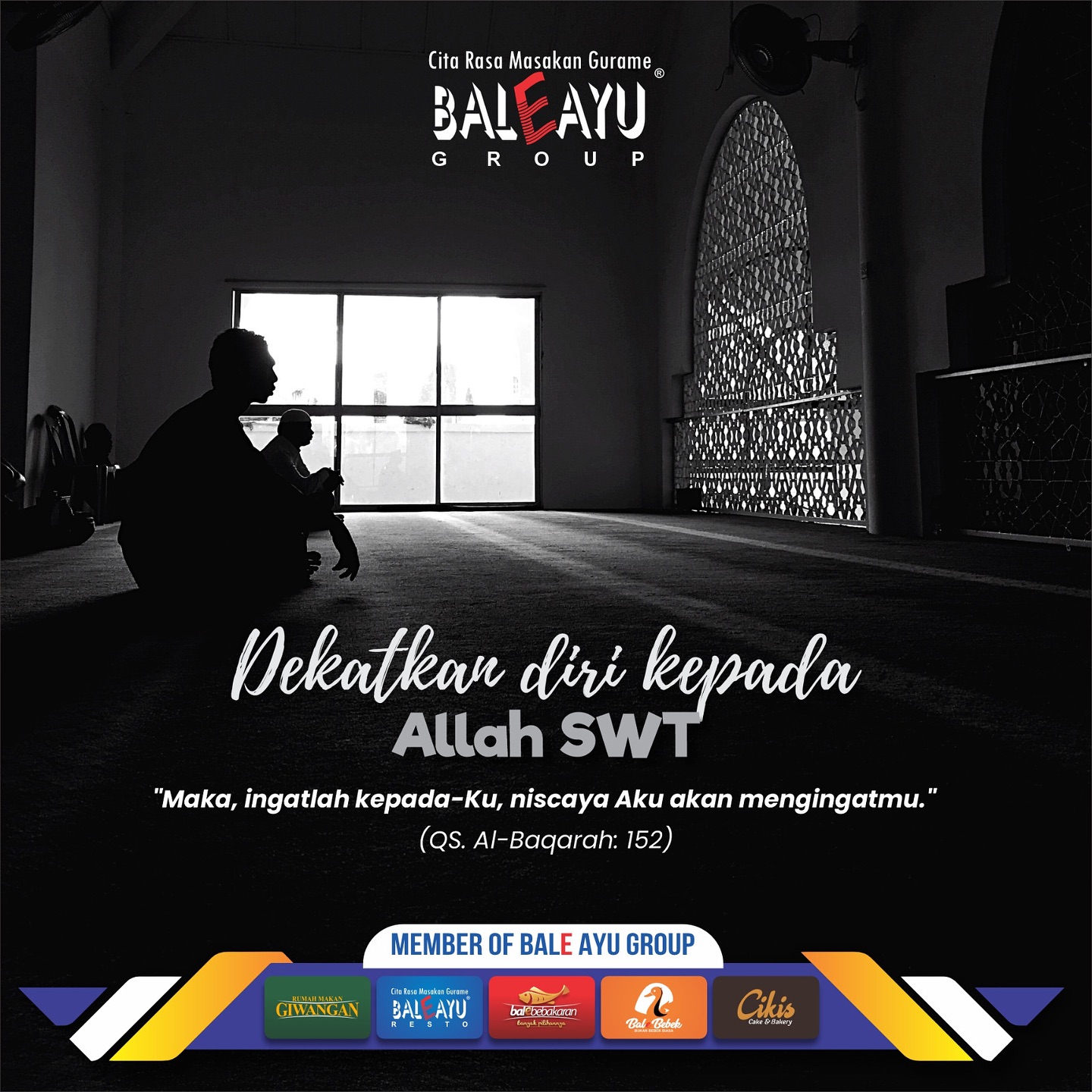 Dekatkan diri kepada Allah SWT