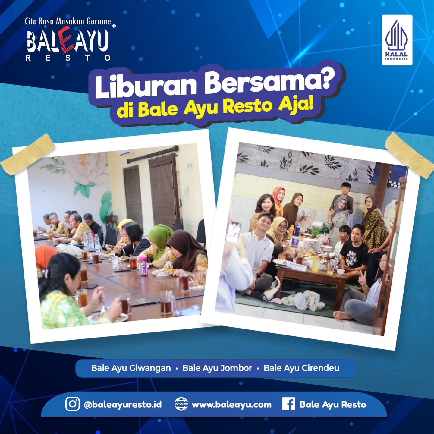 Liburan Bersama ? di Bale Ayu Resto aja